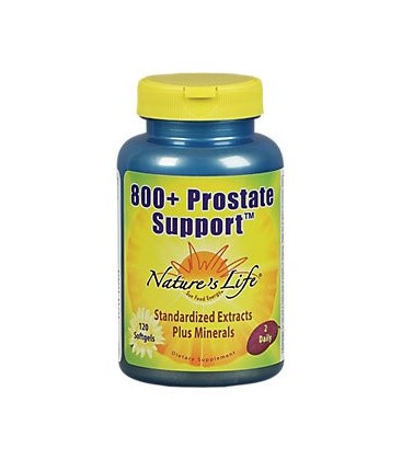 Natures Life - 800- soutien de la prostate Softgel (Btl-plastique) 120ct