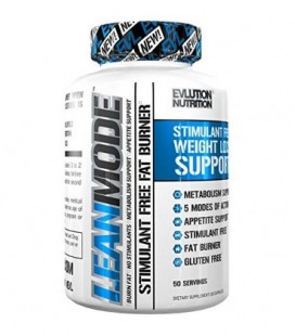 Evlution Nutrition mode Lean Stimulant sans brûleur de graisse avec support Garcinia, CLA et extrait de feuilles de thé vert (50