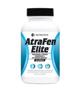 Atrafen Elite - Formule professionnelle pilule brûleur de graisse régime et thermogénique pour la perte de poids Hardcore