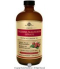 Liquid Calcium Magnesium Citrate with Vitamin D3 - Natural Strawberry Flavor - 16 oz - Liquid