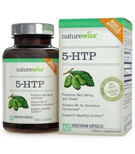 NatureWise 5-HTP 100 mg, soutient suppression de l'appétit, perte de poids, l'humeur de mise en valeur, l'aide sommeil naturel, 