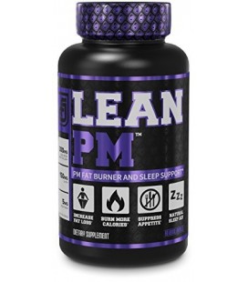 LEAN PM Night Time Fat Burner, sommeil supplément d'aide, et Appétit pour les hommes et les femmes - 60 veggie Stimulant-gratuit