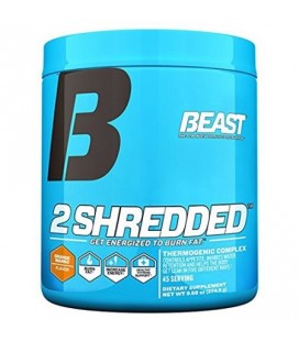 Beast Sports 2 Shredded poudre de poids thermogénique de supplément de perte. Agit comme un brûleur de graisse Appétit et pi