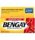 Bengay Vanishing Parfum Gel non gras analgésique - 2 Oz