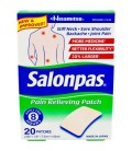 Salonpas  20 Patches pour Soulager la douleur