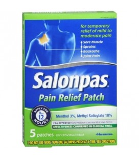 Salonpas douleur Patches Relief 5 Chaque (pack de 2)