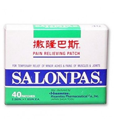 Salonpas Soulager la douleur Patch 40 patches