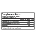 La science pure Curcuma (Curcuma longa) 600mg - Standardisé à 95% Curcuminoïdes (50mg) et BioPerine (5mg) - Anti-inflammatoir