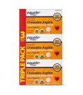 Equate faibles doses d'aspirine à croquer orange 81 mg 36 Ct 3 Pk