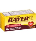 Véritables Bayer Aspirine 325 mg comprimés enrobés Analgésique avec des avantages salvateurs 50 Count