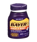 Bayer Retour -amp- Extra Body Force Aspirine 500mg comprimés enrobés soulagement rapide sur le site de la douleur la douleur r