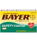 Aspirine Bayer Regimen 81 mg comprimés ENROBAGE 100CT