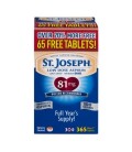 St. Joseph Aspirine à faible dose 81mg- 365Caps