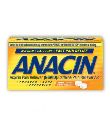 Anacin rapide de la douleur Comprimés Relief - 300 CT