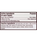Bayer Retour -amp- Extra Body Force Aspirine 500mg comprimés enrobés soulagement rapide sur le site de la douleur la douleur r