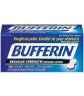 Bufferin Force régulière tamponnée aspirine comprimés enrobés anti-douleur - fièvre réducteur 130 ea (Paquet de 2)
