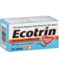 Ecotrin Aspririne 81 mg, 150Caps