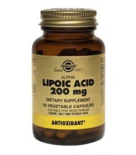 Acide Alpha Lipoïque 200 mg 50 capsules vegan