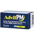 Advil PM (80 Count) Analgésique - Sleep Aid Caplet Nighttime 200mg Ibuprofène 38mg diphenhydramine