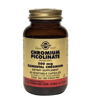 Chromium Picolinate 500mcg - 120 - Veg Cap