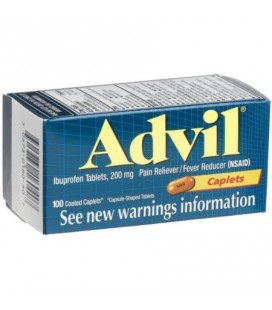 Advil Ibuprofen comprimés enrobés de 200 mg 100 ct