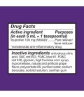 Equate Childrens Ibuprofen Suspension de raisin 100 mg 4 Oz