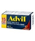 Advil (115 Count) anti-douleur - fièvre Réducteur de comprimé enrobé 200 mg Ibuprofen soulagement de la douleur temporaire