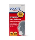 Equate Force régulière Analgésique Acetaminophen comprimés 325 mg 100 Ct