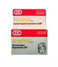 Acephen Acétaminophène 325 mg Suppositoires - 50 Ea