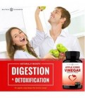 Vinaigre de cidre de pomme biologique Capsules - 1000mg Tous supplément de cidre naturel pour la perte de poids, de désintoxicat