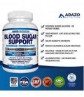 Blood Sugar - 20 Soutien Supplément HERBES et multivitamines pour le contrôle de la glycémie avec l'acide alpha lipoïque et cann