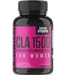 Extra Strength CLA pour les femmes - 1500mg Suractivé naturel perte de poids supplément - Conjugué acide linoléique de carthame