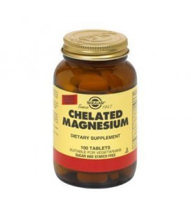 Chelated Magnesium 100 Tabs 3-Pack