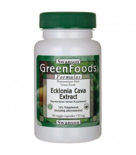 Full Spectrum Ecklonia Cava 400 mg  (EXTRAIT PUR 53 MG) 30 Caps par Swanson Premium