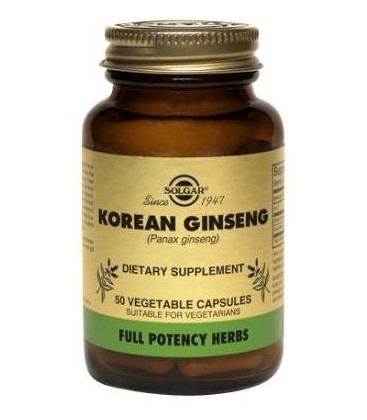 Ginseng (Korean) 520mg - 50 - Veg/Cap
