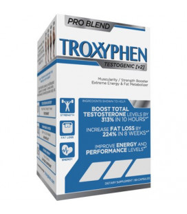 Truderma Troxyphen testostérone Booster Fat Burner 60 capsules