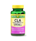 Spring Valley CLA Tonalin huile de carthame pour Gélules Mise en forme du corps 1000 mg 50 Ct