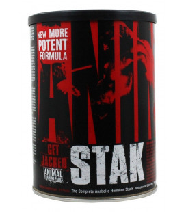 Universal Nutrition Animal Stak Test Pack Booster - Anabolic Supplément Gainer 21 Ct