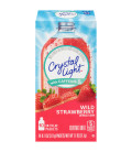 (6 Pack) Crystal Light On-The-Go sans sucre fraisier avec de la caféine 10 Packets