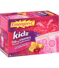 Emergen-C Kidz (30 count saveur de punch aux fruits) mélange de boisson gazeuse de complément alimentaire avec 250 mg de vitam