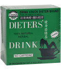 China Green Tea Dieters sans Caféine 30 sachets de thé