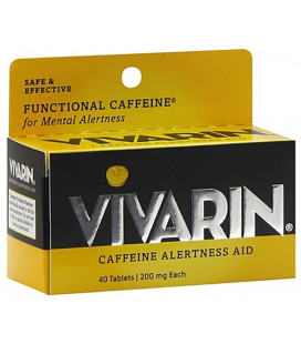 Vivarin La caféine aide Vivacité d'esprit comprimés 40 ch (Pack de 6)