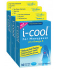 (3 Pack) i-cool pour la ménopause - Omega-3 Gelcaps 30 Ct