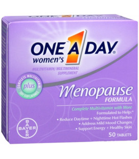 One-A-Day La ménopause Formule complète multivitamines 50 comprimés de femmes (pack de 2)