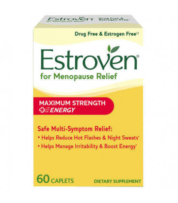 Estroven Force maximale - énergie 60 Caplets * Multi-Symptom ménopause secours *