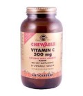 Vitamin C 500 mg Chewable Tablets -Juicy Orange Flavor - 90 - Chewable Tablets