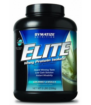 Dymatize Nutrition Elite Whey Protein Powder, Gourmet Vanill