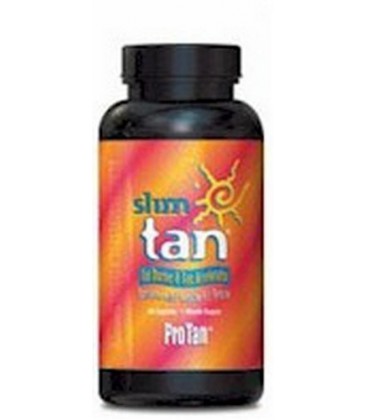 Pro Tan SLIM TAN Fat Burner & Tan Accelerator 60-Count Bottl