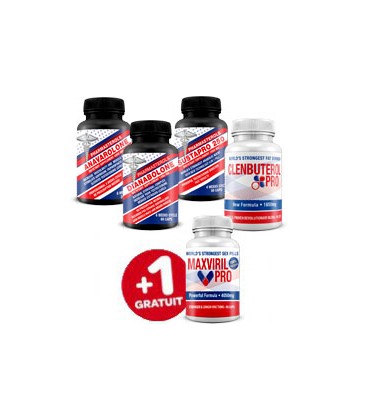 PACK MUSCLE BOOSTER PREMIUM 5 PRODUITS