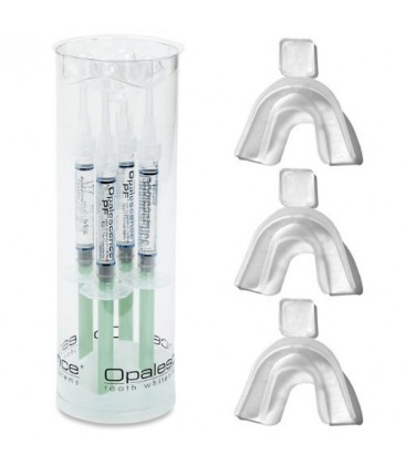 Kit Opalescence PF 35 % Gel pour blanchir les dents avec plateaux